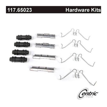 Centric Disc Brake Hardware Kit, Parts 117.65023